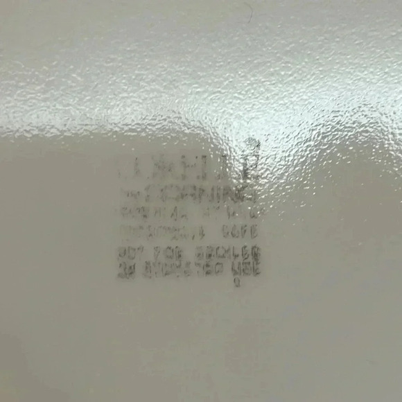 Corelle Peach Tulip Rose Dinner Plate 10.25” - Picture 3 of 3